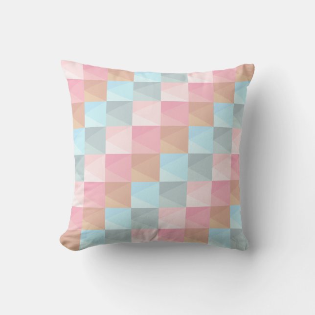 Pastellfarben Kissen (Vorderseite)