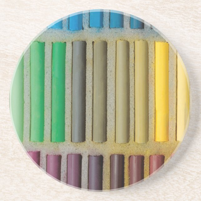 Pastellfarben kretaktisch getränkeuntersetzer (Vorne)