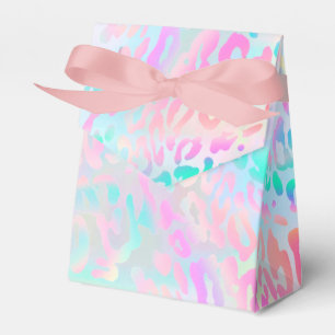 Pastellfarben Leopardenhaut Geschenkschachtel