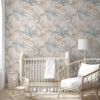 Pastellfarben Vintage barocke Blumenmuster