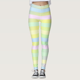 Pastellfarben von Regenbogen Leggings