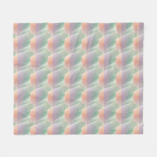 Pastellfarbene abstrakte Gradienten-Weichfarben-Äs Fleecedecke
