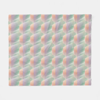 Pastellfarbene abstrakte Gradienten-Weichfarben-Äs Fleecedecke