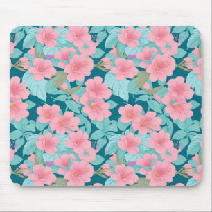 pastellfarbene Blume Mousepad