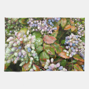 Pastellfarbene Blumen-Küchenhandtuch Geschirrtuch