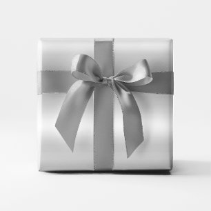 Pastellfarbene falsche Silber-Grau-Folie Ombre Geschenkpapier