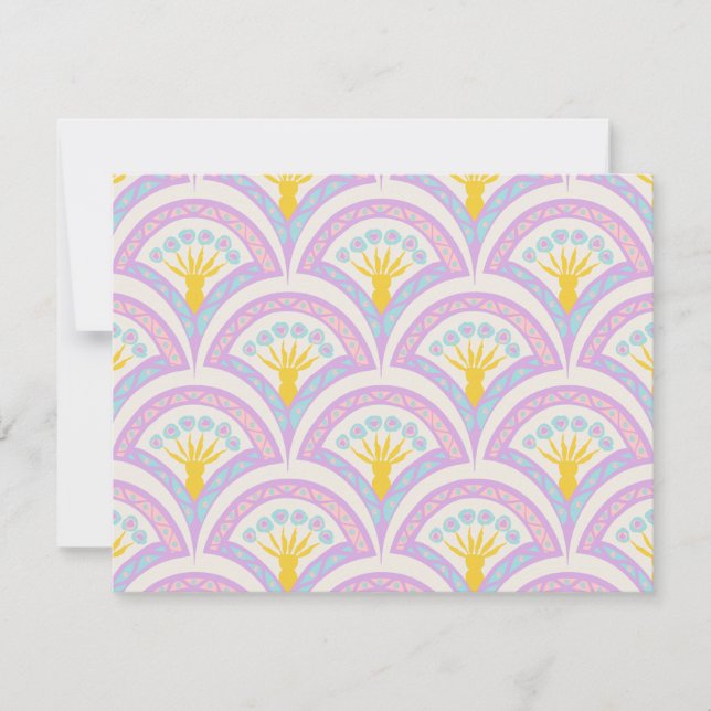 Pastellfarbene Muschel (Vorderseite)