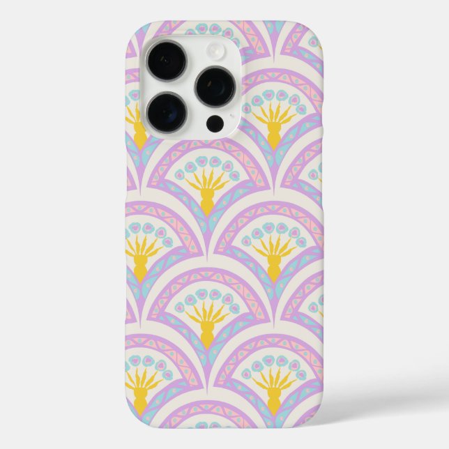 Pastellfarbene Muschel Case-Mate iPhone Hülle (Rückseite)