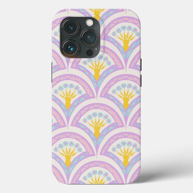 Pastellfarbene Muschel Case-Mate iPhone Hülle (Rückseite)