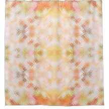 Pastellfarbene, orange und weiße Mosaikverzierunge