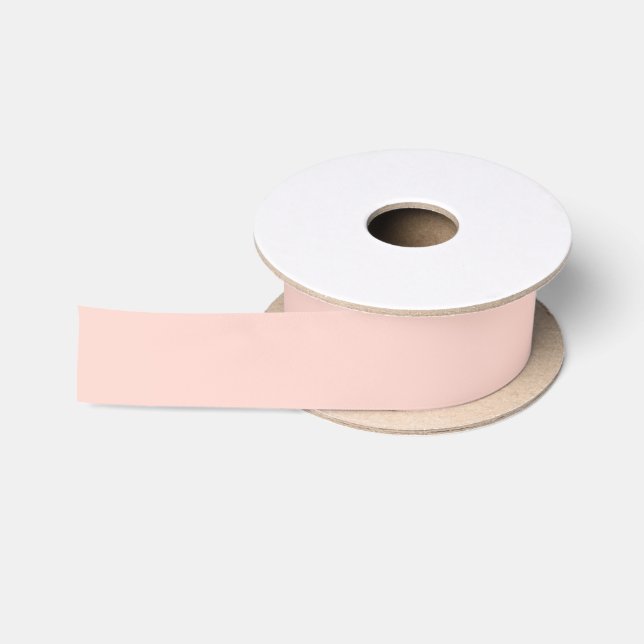 Pastellfarbene Pastellfarbe Rosa Satinband (Spule)