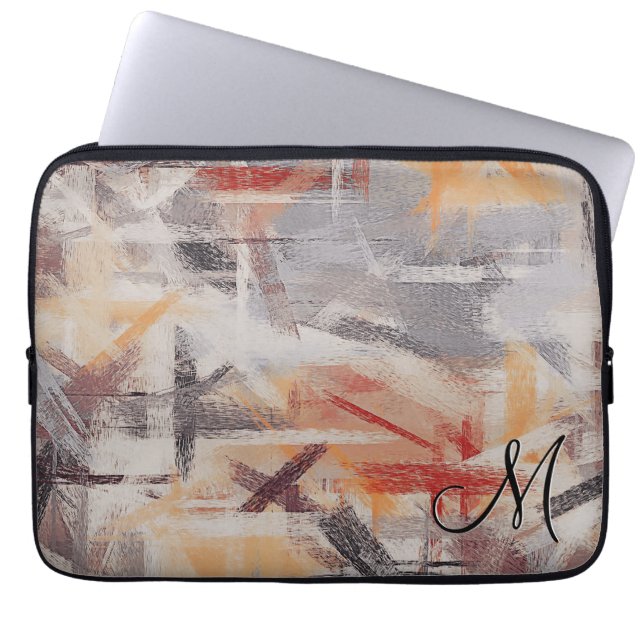Pastellfarbener Abstrakter Hintergrund #7 Laptopschutzhülle (Vorderseite)