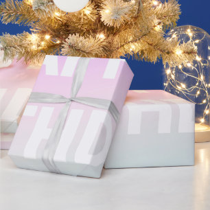 Pastellfarbener Gradient Spielzeug-Mama-Birthday-T Geschenkpapier