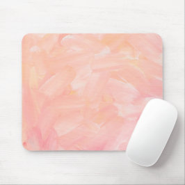 Pastellfarbenes, weiches Rosa gestrichen. Elegante Mousepad