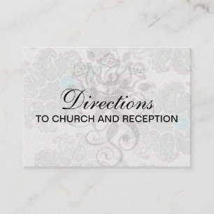 Pastellfeder Begleitkarte