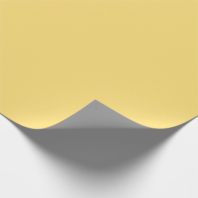 Pastellgelb Geschenkpapier (Ecke)