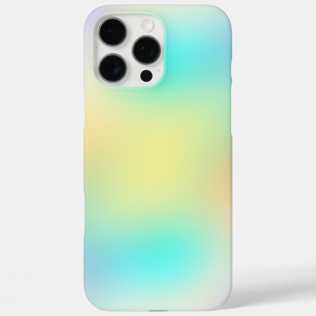 Pastellgelb und lila Case-Mate iPhone hülle (Rückseite)