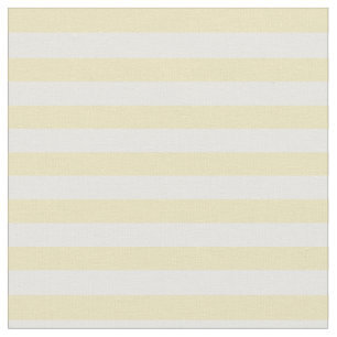 Pastellgelbes u. Weiß Striped Stoff
