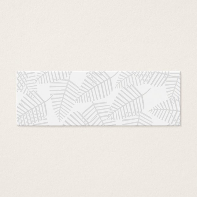 Pastellgraue Blätter. (Vorderseite)