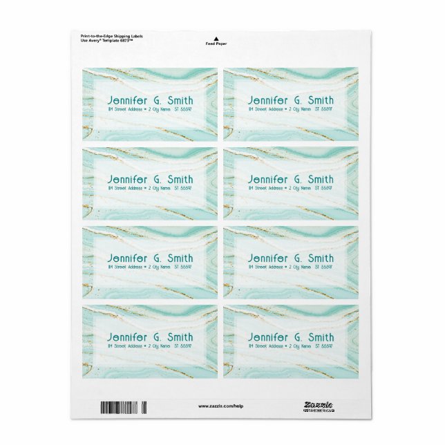 Pastellgrün-Marmorstruktur (Vorne)