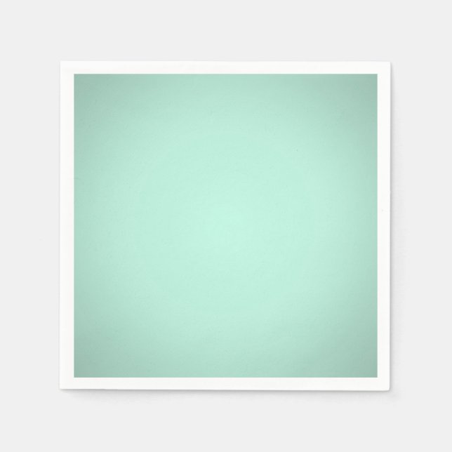 Pastellgrün, massiv serviette (Vorderseite)