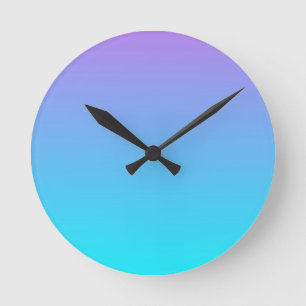 Pastellhimmel Runde Wanduhr