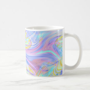 Pastellhologramm Tasse