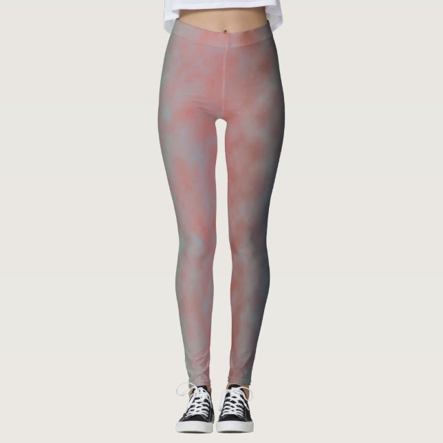 Pastellhorizont Leggings (Vorderseite)