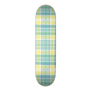 Pastellkariertes Skateboard