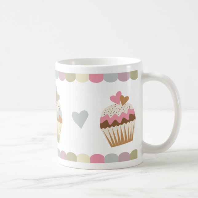 Pastellkleine kuchen tasse (Rechts)