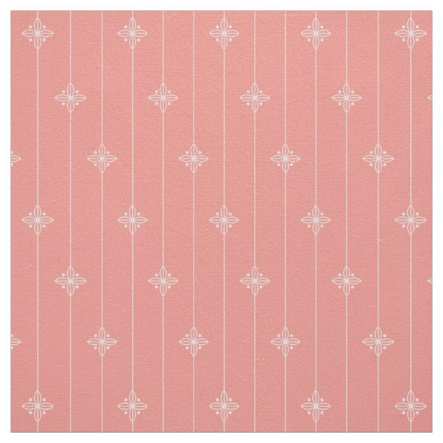 Pastellkorallenfarbenmuster Stoff (Muster)