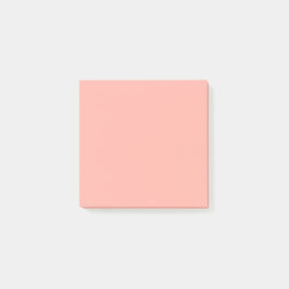 Pastellkorallenriff - Farbe | Classic | elegant Post-it Klebezettel