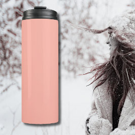 Pastellkorallenriff - Farbe | Classic | elegant Thermosbecher