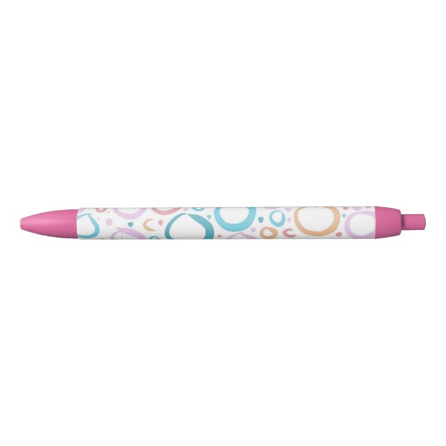 Pastellkreise Abstrakt Bubble Stift (Vorderseite)