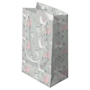 Pastelllama-Muster Kleine Geschenktüte