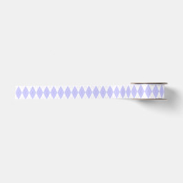 Pastelllavendel-kariertes Rauten-Muster Satinband