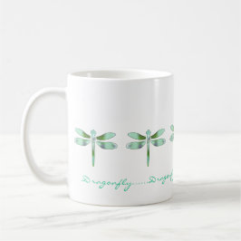Pastelllibellen-Kaffee-Tasse Tasse