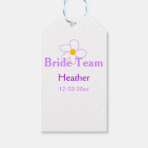 Pastelllila Blumen Brautjungfer Braut Team Boho Mo