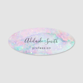 Pastellmarmor Namensschild