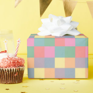 Pastellmatte "harlequin", mehrfarbig geschenkpapier