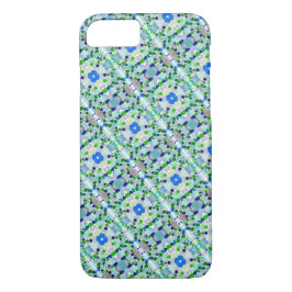 Pastellmeer Glas Mosaik Design Phone Case