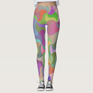 Pastellmosaike Leggings