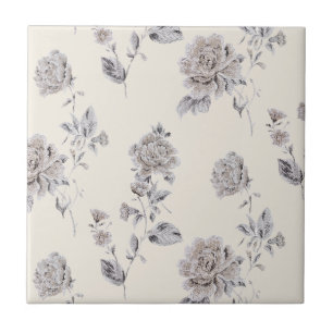 Pastellmuster der Rose Fliese