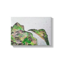 Pastellölmalerei in Canvass