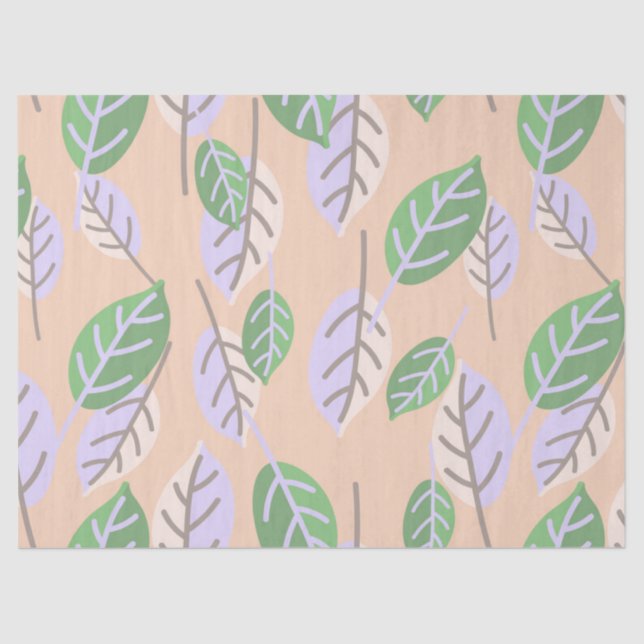 Pastellpapier für Blätter Seidenpapier (Vorderseite)