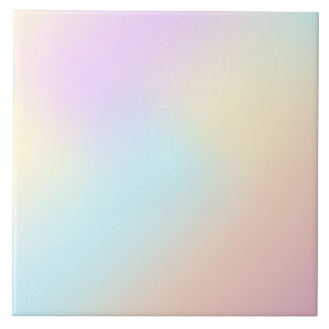 Pastellpastellfarben harmonieren mit weißem Pastel Fliese (Vorderseite)