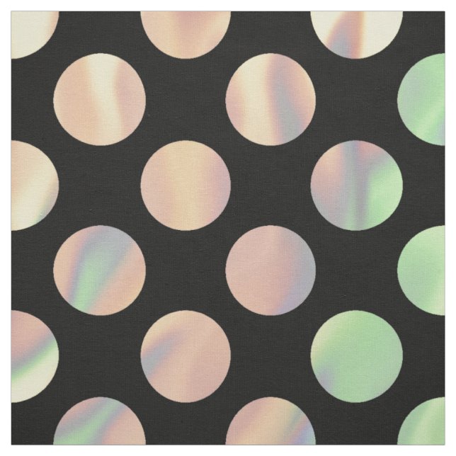 Pastellpolka-Punkte Stoff (Muster)