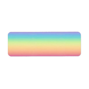 Pastellregenbogen Ombre Gewohnheit