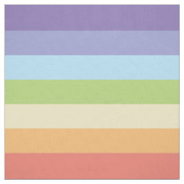 Pastellregenbogen stripes Gay Pride Stoff