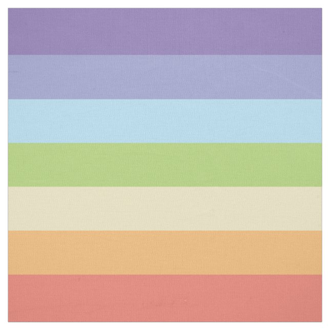 Pastellregenbogen stripes Gay Pride Stoff (Muster)